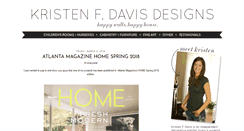 Desktop Screenshot of kfddesigns.com